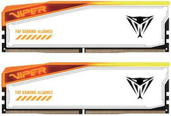 Patriot Viper Elite 5 48GB DDR5 RAM με 2 Modules (2x24GB) και Ταχύτητα 6600 για Desktop