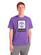 T-shirt Μωβ