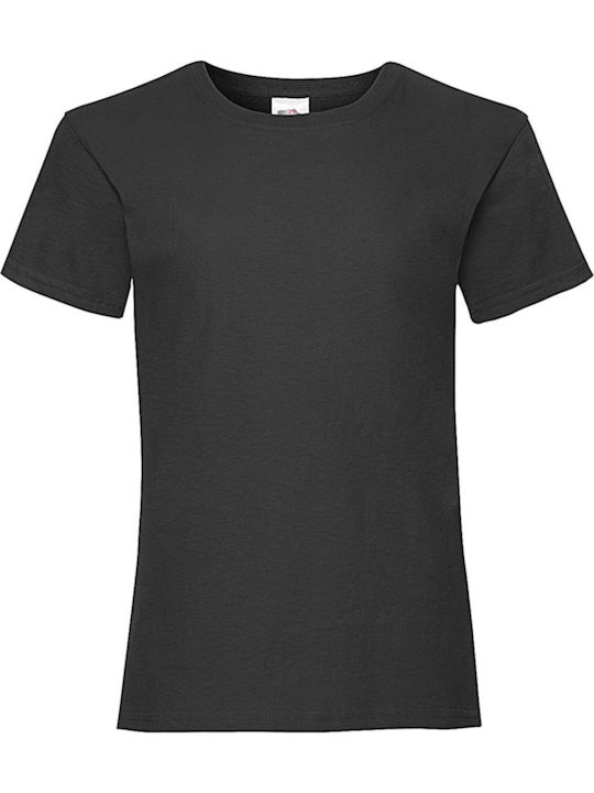 Fruit of the Loom Παιδικό T-shirt Black