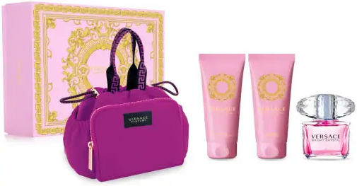 Versace Bright Crystal Дамски Комплект с Eau de Toilette 4бр