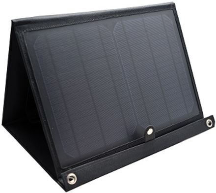 Αναδιπλούμενο Ηλιακό Panel Φορτιστής 19.5W με USB Output (Φορητών Συσκευών) (100375)