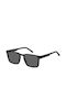 Tommy Hilfiger Men's Sunglasses with Black Plastic Frame and Black Lens TH2088/S 003/M9