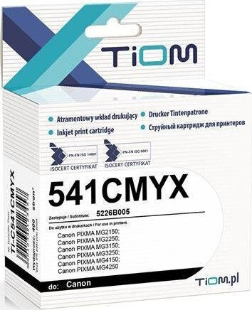 Tiom Cartuș de cerneală compatibil pentru imprimante InkJet Canon 15ml Multiplu (culoare) 1buc