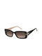 Carrera Women's Sunglasses with Black Plastic Frame and Brown Gradient Lens 3014/S KDX