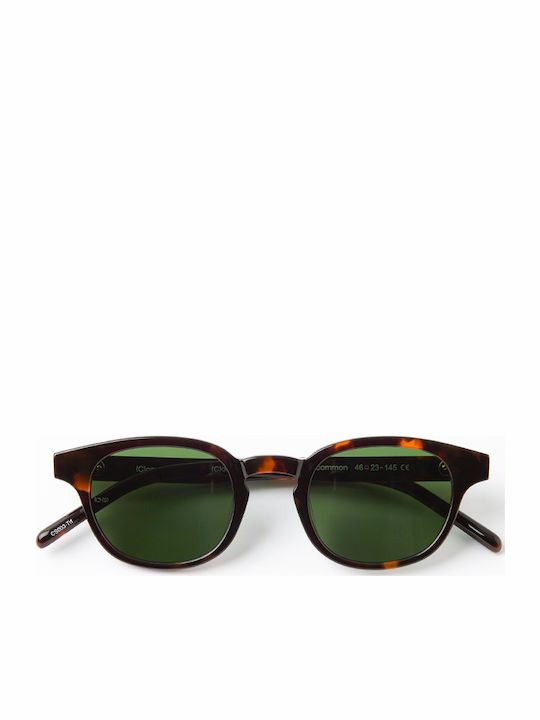 Common Sense Unisex Sunglasses with Brown Tarta...