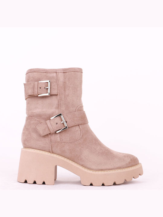 Alta Moda Damen Knöchelstiefel Braun