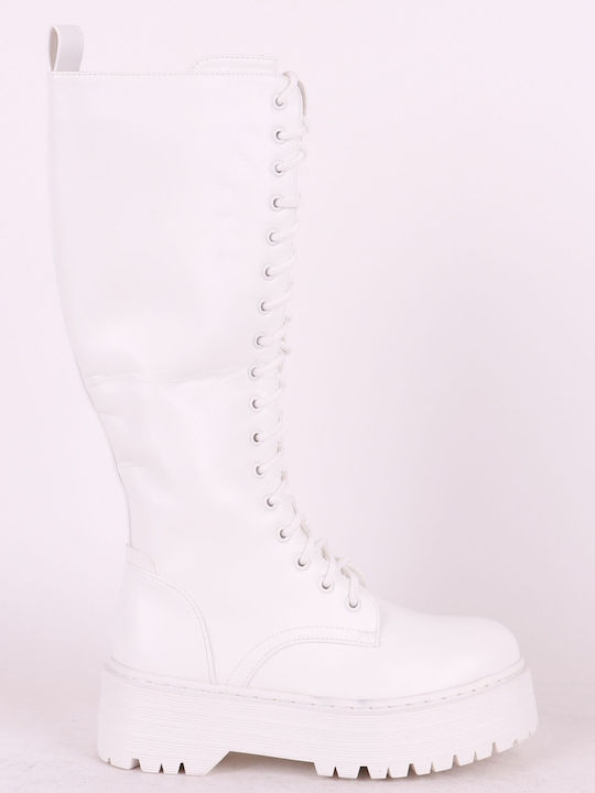 Alta Moda Women's Ankle Boots White