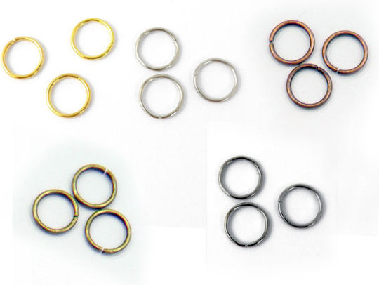 Key Rings in Silver Color
