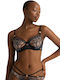 Bra with Light Padding Underwire Black