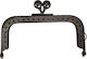 Metal Accessory for Knitted Bag Black