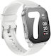 Hoco Y19 Smartwatch με Παλμογράφο (Ασημί)