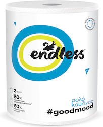 Χαρτί Κουζίνας 3φυλλο Good Mood Endless (580g)