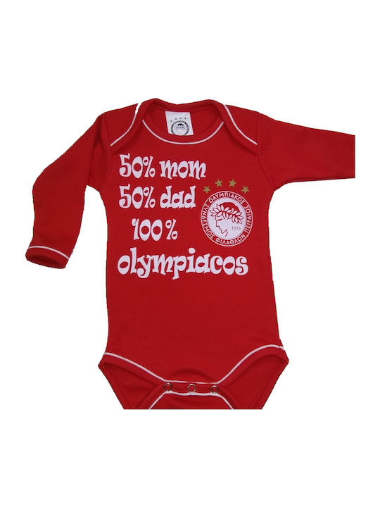 Olympiacos Дълъг ръкав Червен