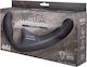 Natural Trägerlos Strap On mit Dildo 12cm mit Vibration in Schwarz Farbe