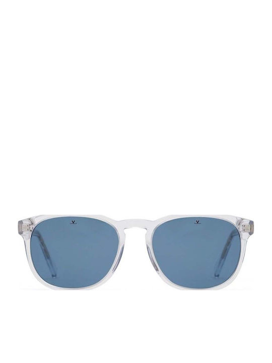 Vuarnet Sunglasses Transparent with Acetate Frame & Blue Lens