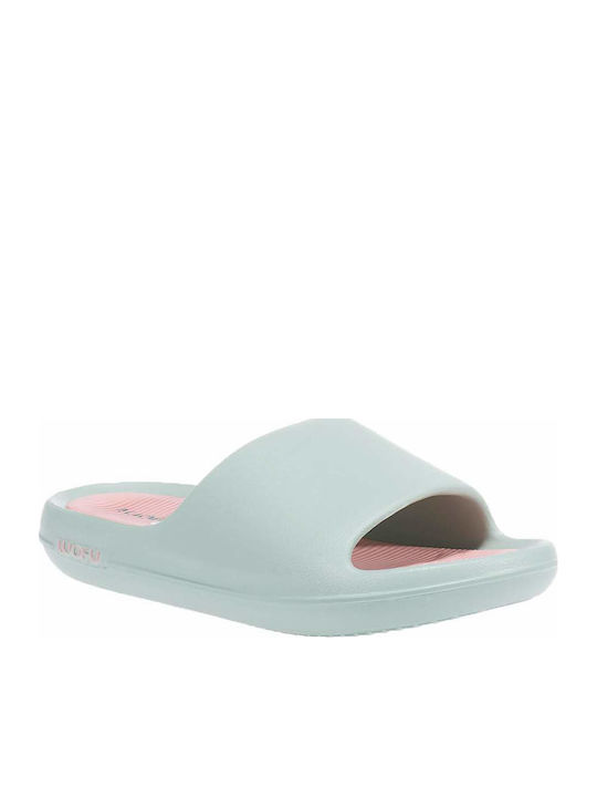 Women's Slides Green