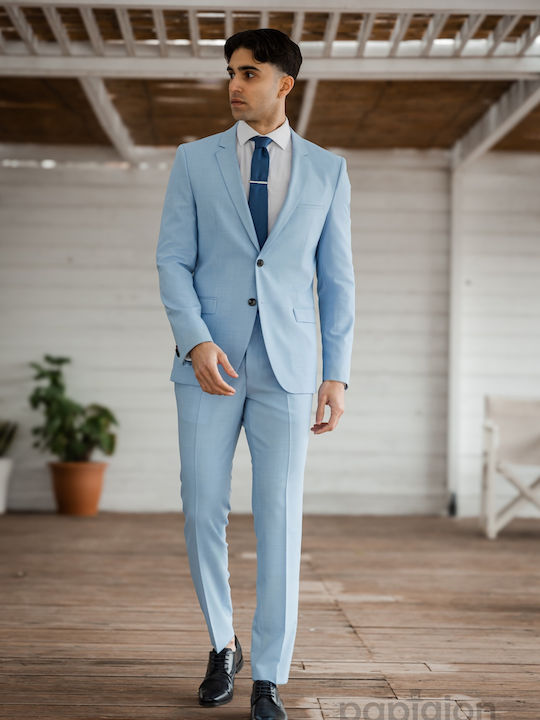Hugo Boss Ανδρικό Κοστούμι Γαλάζιο