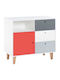 Comoda Pentru Copii Albă Cu 3 Sertare 103x55x96.5cm