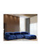 Bubble Ecke Sofa mit Umkehrbarer Ecke Blau 288x190x75cm