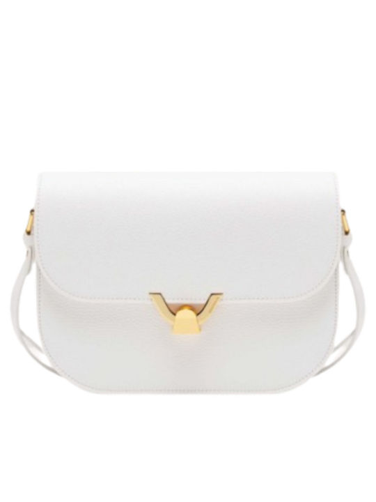 Coccinelle Leather Women's Bag Shoulder White