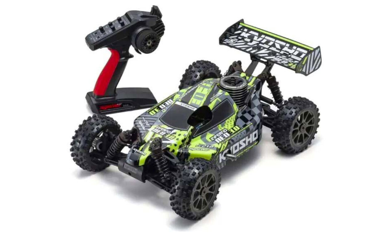 Kyosho Inferno Neo 3.0 1:8 Rc Nitro Readyset mit KE21SP - T6 Gelb