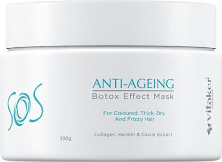 Vitaker Sos Anti Ageing Hair Mask for Hydration with Argan Oil & Keratin 100gr