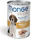 Monge Fresh Pate Υγρή Τροφή για Κουτάβια σε Κονσέρβα με Λαχανικά 24x400gr