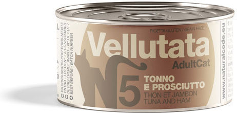 Natural Code Wet Food for Adult Cats in Cans with Tuna and Chicken Gluten-Free 85gr