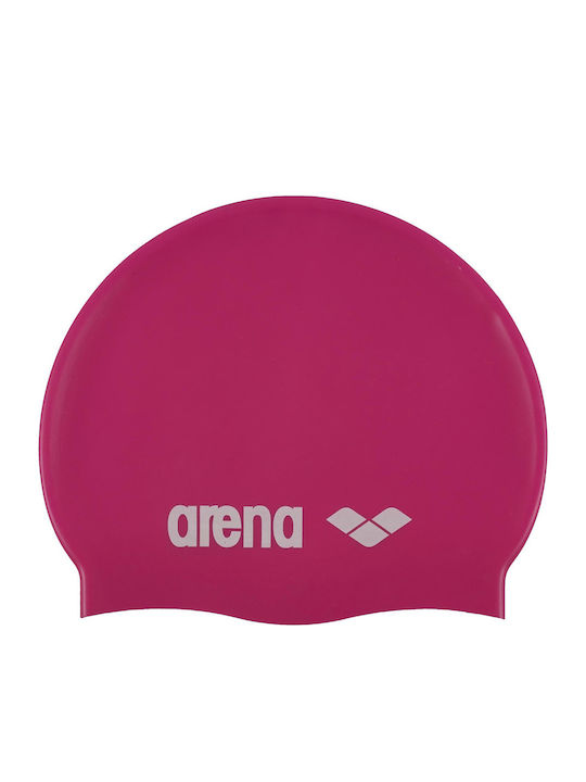 Arena Silicone Kids Swimming Cap Fuchsia