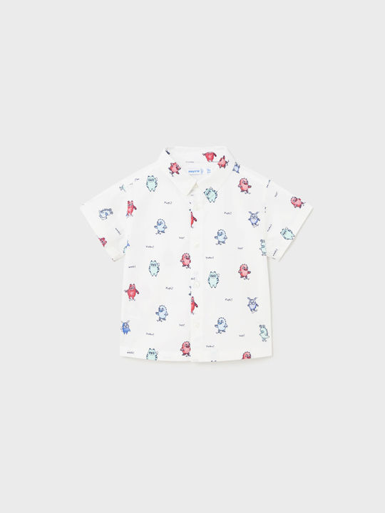 Mayoral Kids Shirt White