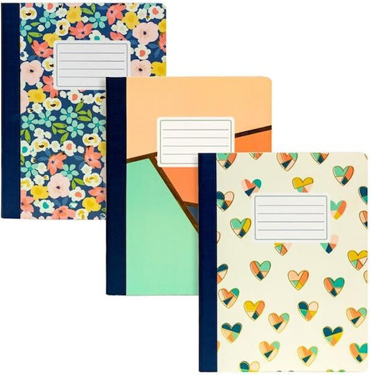 Pukka Pad Notebook Ruled B5 1pcs (Μiscellaneous Designs/Colors)