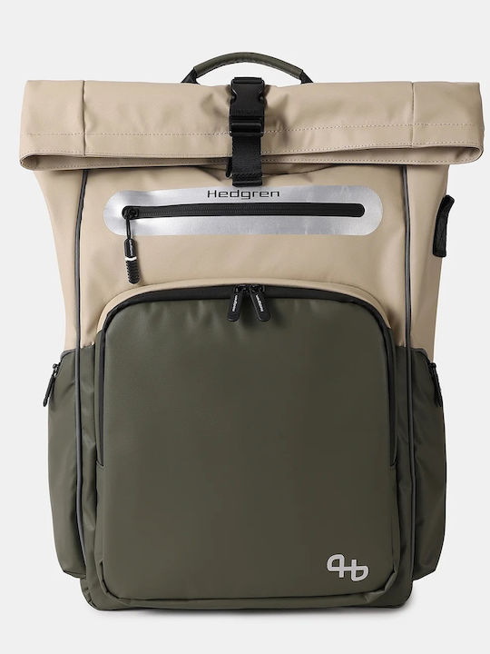 Hedgren Backpack Αδιάβροχο 23.9lt Μπεζ