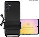 Sonique Back Cover Silicon 0.5mm cu Curea Negru...