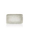 By Bone Serving Platter Rectangular made of Porcelain White 24x15cm