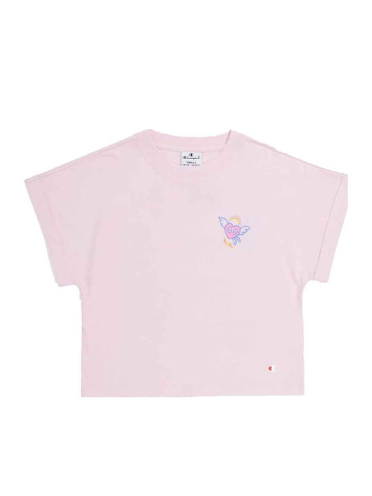 Champion Kinder-T-Shirt Rosa