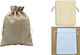 Stoff Beutel für Geschenke Weiß 14x18cm. 20Stück