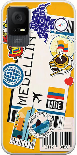 Ticket Задна корица Силикон Многоцветен (TCL 406)
