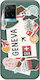 Ticket To Geneva Back Cover Silicon Multicolor (Vivo Y21s)