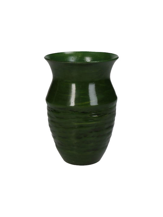 ArteLibre Decorative Vase Green 7x7cm