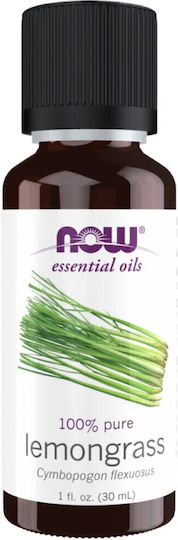 Now Foods 100% Pure Етерично Масло Лимонова трева 30мл