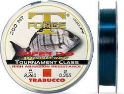 Trabucco T-Force Super Iso Blue Fishing Line 300m 0.25mm