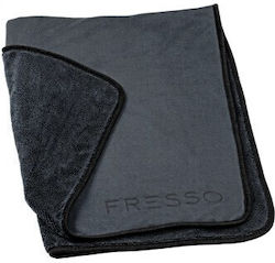 Fresso Lavetă Din Microfibră Pentru Uscare 600gsm Neagră 90x60cm