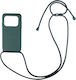 Technovo Back Cover Silicone with Strap Green (Poco M4 Pro)