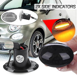 Carro Φλας Led για Alfa Romeo 4C Fiat 500 Ford Ka για lancia Lybra / Ypsilon 2τμχ