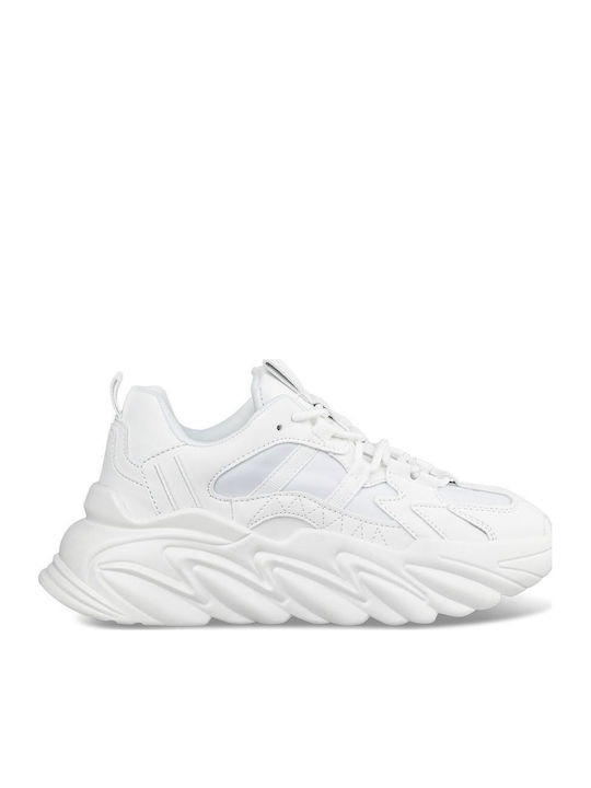 Damen Chunky Sneakers Weiß