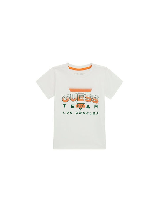 Guess Kids' T-shirt Beige