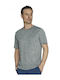 Skechers Men's Athletic T-shirt Short Sleeve Gray