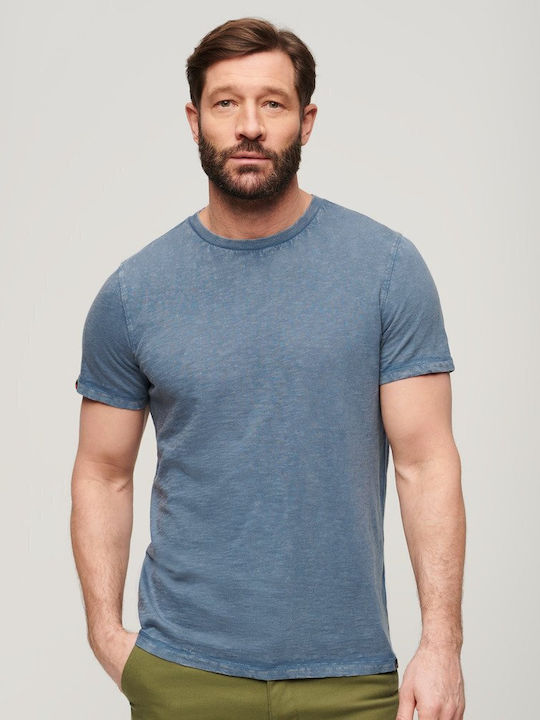 Superdry Stud Crew Neck T-shirt Bărbătesc cu Mâ...