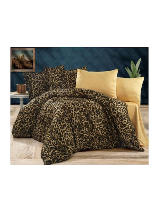 MayHome Duvet Cover Set Cotton King Size with 2 Pillowcases 260x240