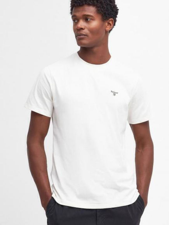 Barbour T-shirt Λευκό